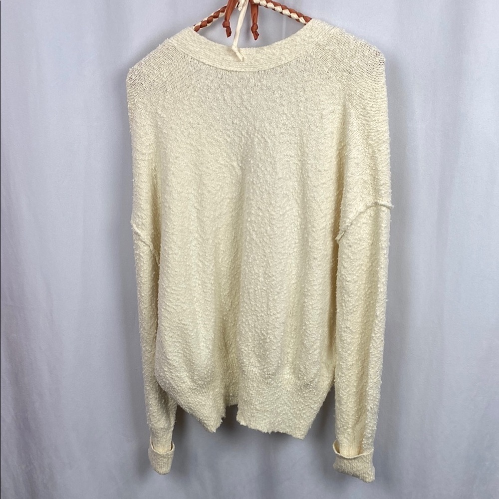 Free People NWT Found My Friend Cardi - Cream - Size Medium - Picture 13 of 13